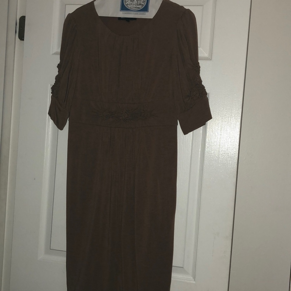 Casual Brown Dress